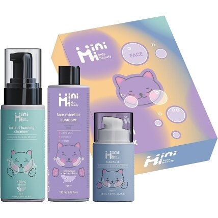 MiniMi Kids Beauty veido priežiūros rinkinys