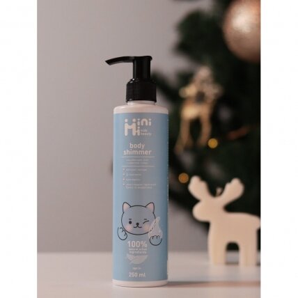 MiniMi Kids Beauty Žėrintis kūno losjonas 250ml - Image 4